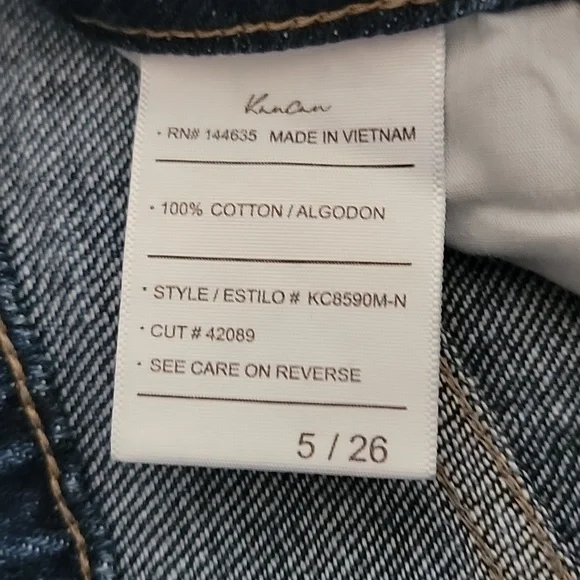 Kancan button fly shorts - Picture 7 of 7